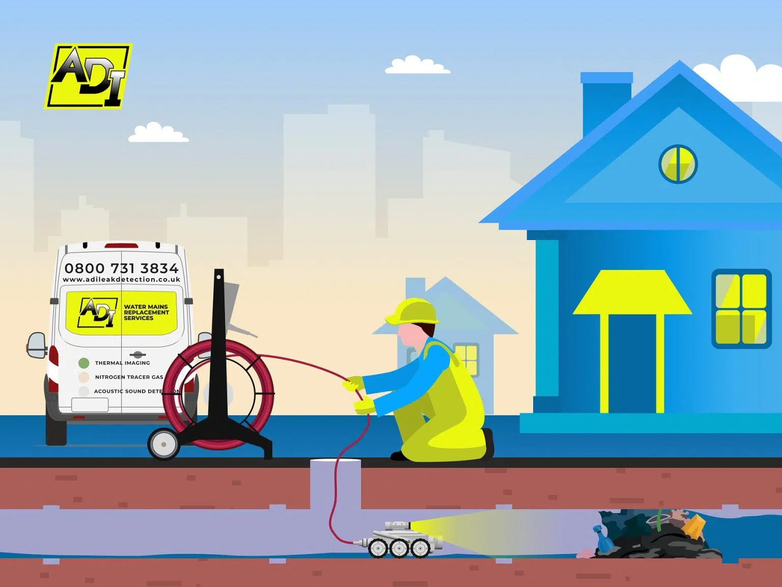 Drainage CCTV Surveys & Investigations Moreton-in-Marsh
